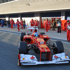 Fernando Alonso Sets Fastest Time in Final Day of Testing at Jerez