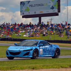 Power comes from a mid-mounted V6 with three electric motors