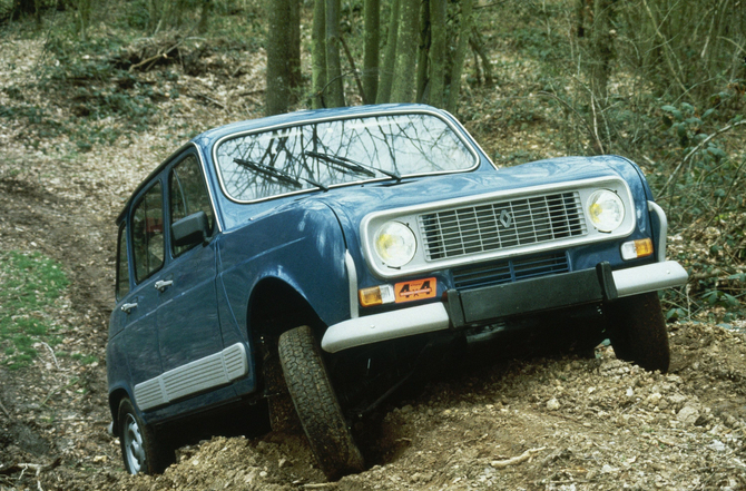 Renault R4 Sinpar four-wheel drive Renault R4 Sinpar four-wheel drive