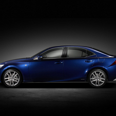 The F Sport is optional on both the hybrid and IS250