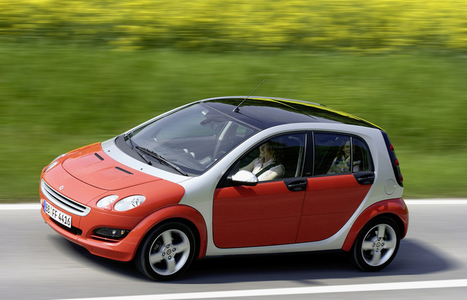 The Smart Forfour was a failure the first time from 2004 to 2006 The Smart Forfour was a failure the first time from 2004 to 2006