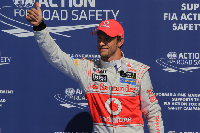 Button led from pole and never relinquished the top spot. Button led from pole and never relinquished the top spot.