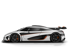 The One:1 develops 610kg of downforce at a speed of 257km/h