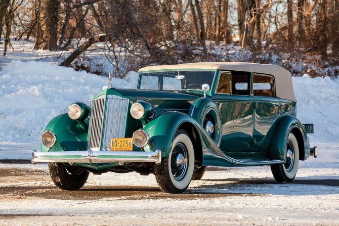 Packard Eight Convertible Sedan Packard Eight Convertible Sedan