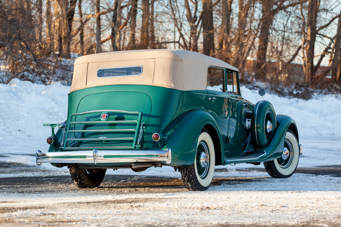 Packard Eight Convertible Sedan Packard Eight Convertible Sedan