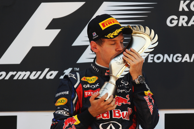 Vettel retunrs to wins and hands title to Red Bull Vettel retunrs to wins and hands title to Red Bull