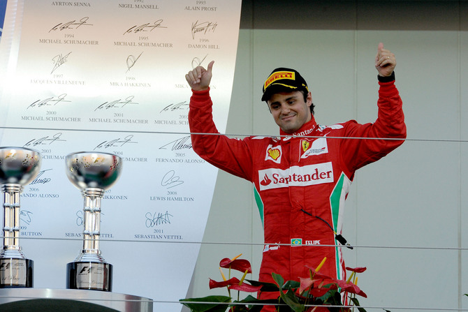 Felipe Massa foi confirmado esta tarde como piloto da Ferrari em 2013 Felipe Massa foi confirmado esta tarde como piloto da Ferrari em 2013