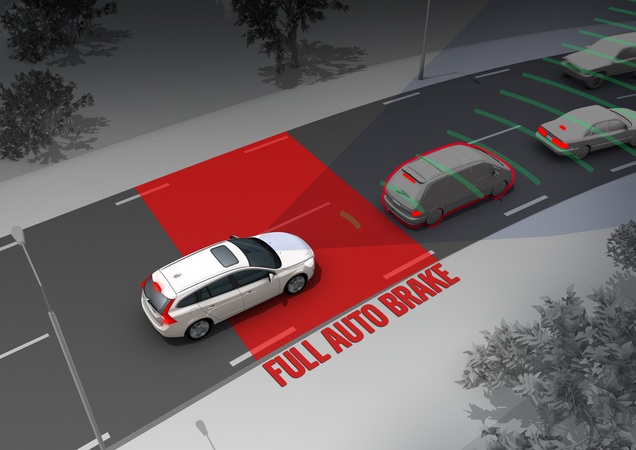 Colission detection with automatic braking was also found to help safety. Colission detection with automatic braking was also found to help safety.