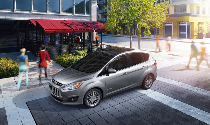 The C-Max will launch in the US later in the year as a small wagon The C-Max will launch in the US later in the year as a small wagon