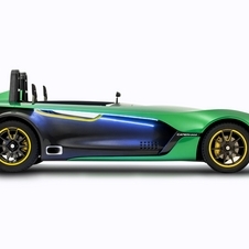 The side shows long, straight lines with a cut-out around the passengers