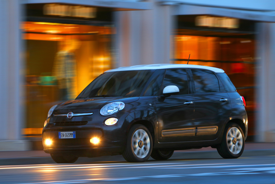 Fiat's automatic braking system is available on the 500L and Panda