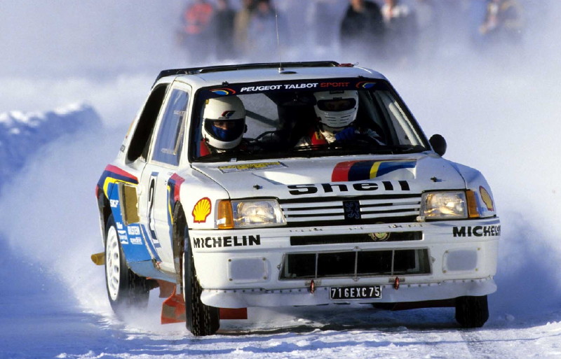 Peugeot 205 T16 Group B basic info spec rating