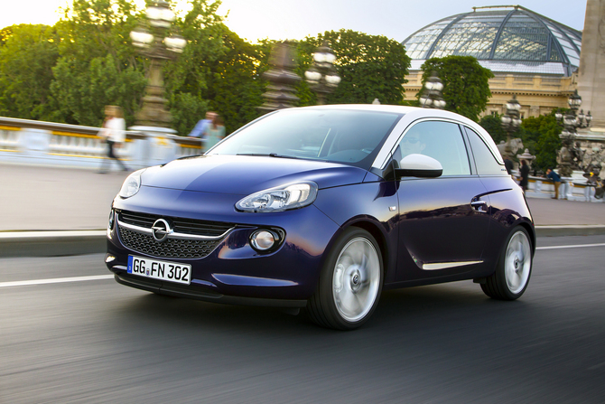 The Adam is Opel's attempt to enter the high style compact market like the DS3, Mini and Fiat 500. The Adam is Opel's attempt to enter the high style compact market like the DS3, Mini and Fiat 500.