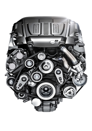 O motor 3.0l V6 Supercharged tem 340cv ou 380cv O motor 3.0l V6 Supercharged tem 340cv ou 380cv