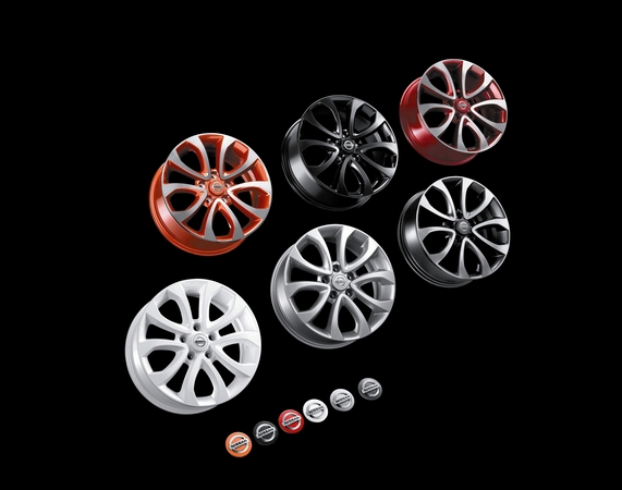 In addition to wheels there are different trim colors as well In addition to wheels there are different trim colors as well