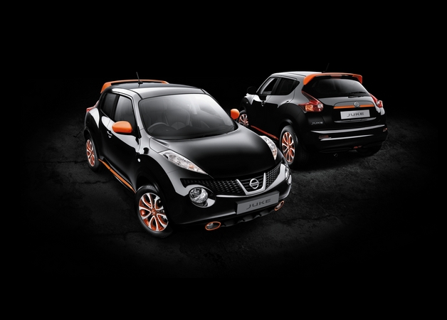 The cars allow buyers to make the Juke their own The cars allow buyers to make the Juke their own