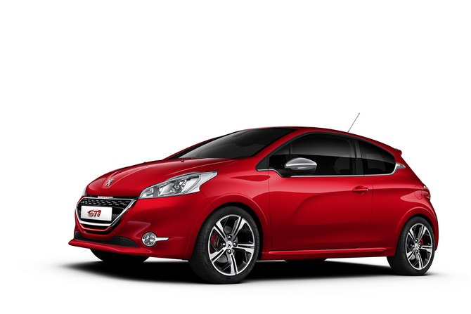 O 208 GTi estará disponível com um motor 1.6 THP de 200 cv a gasolina combinado com uma caixa manual de seis velocidades O 208 GTi estará disponível com um motor 1.6 THP de 200 cv a gasolina combinado com uma caixa manual de seis velocidades