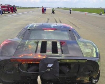 2,000hp Ford GT Hits 212.9mph in Standing Half Mile with Video