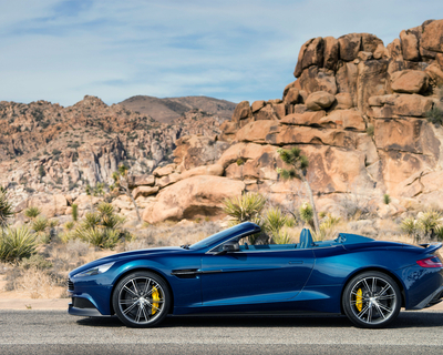 Aston Martin Takes the Roof Off the Vanquish for the All Carbon Fiber Volante