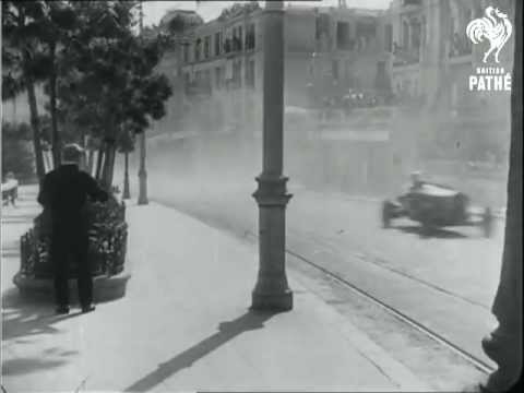 Film of the First Ever Monaco Grand Prix