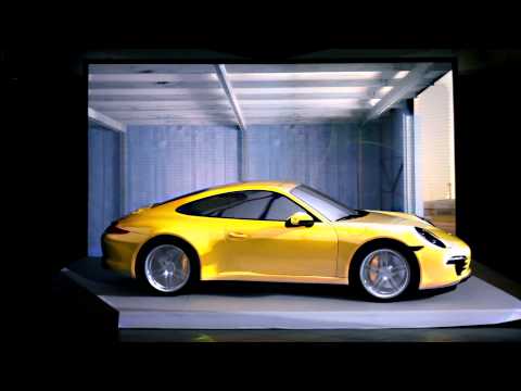 Motionless Driving: Porsche drives while stationary