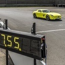SLS AMG Coupé Electric Drive Sets Production Electric Car Record at 'Ring