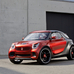 Smart Imagines Forstars SUV and Brabus Electric Drive in Paris