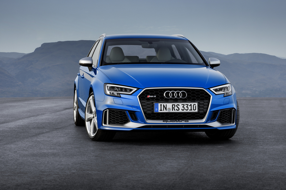 Audi RS3 Sportback is 33hp more powerful than its predecessor