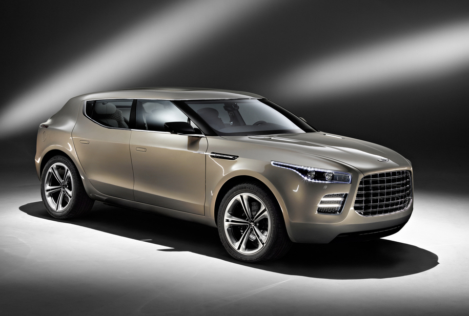 The Lagonda SUV was shown at the 2009 Geneva Motor Show to a lackluster reception