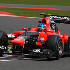 De Villota was testing and upgraded version of the MR01