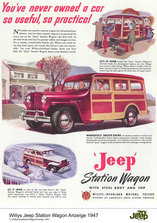 Willys-Overland Jeep Station Wagon Willys-Overland Jeep Station Wagon