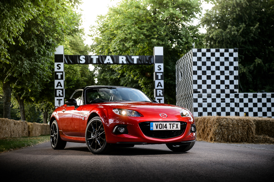 Mazda MX-5 is the best-selling two-seat roadster of all time