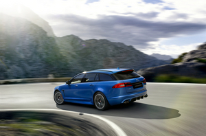 The Jaguar XFR-S Sportbrake incorporates engineering features from both the XKR-S and the all-new F-TYPE two-seater sports car