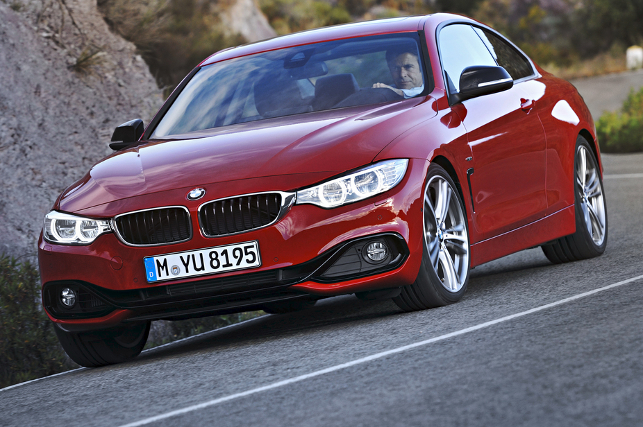 The 4 Series gets cooling ducts behind the rear wheels