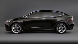 The Model X rides on the same platform and shares a powertrain with the Model S