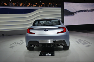 It has three motors - two in the rear and one in the front