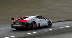 It can hit a top speed of 330km/h and sprint to 100km/h in 3.2 seconds