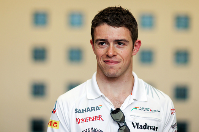 Di Resta even briefly led the race Di Resta even briefly led the race