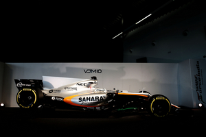 Sergio Perez and Esteban Ocon will drive the new VJM10 in 2017