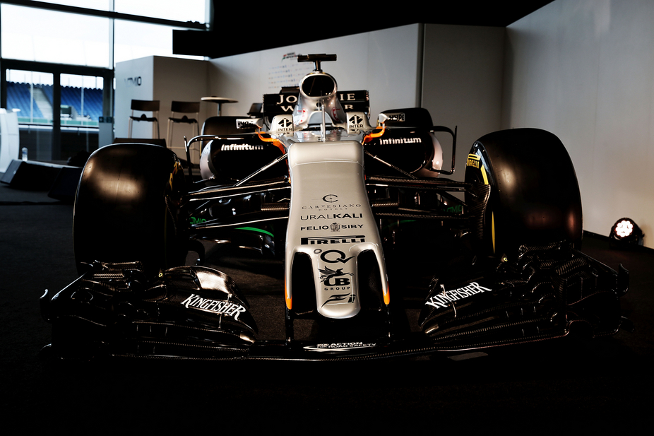 The VJM10 is the 10th Formula One car that has been developed by the Indian team