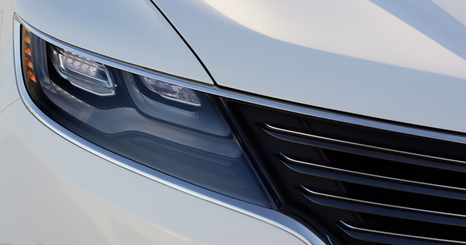 Exterior detail from the Lincoln MKC Exterior detail from the Lincoln MKC