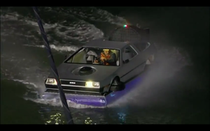 Riese drove the car last night during the Giants game