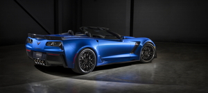 The Corvette Z06 Convertible gets at least 625hp from the supercharged 6.2-litre V8 engine