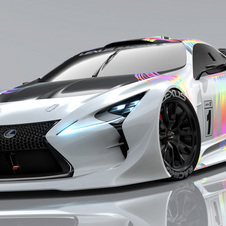 O design e o desenvolvimento do veículo a Lexus foi inspirado na participação em competições como o Super GT e as 24 Horas de Nürburgring
