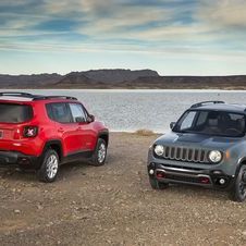 The design of the new Renegade is strongly inspired on the more traditional lines of the Wrangler