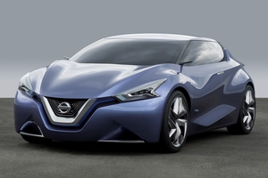 The Nissan Friend-Me concept is meant to show the future of the brand's looks