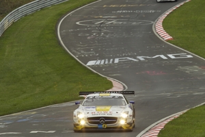 Mercedes would have had every step on the podium with an hour to go in the race