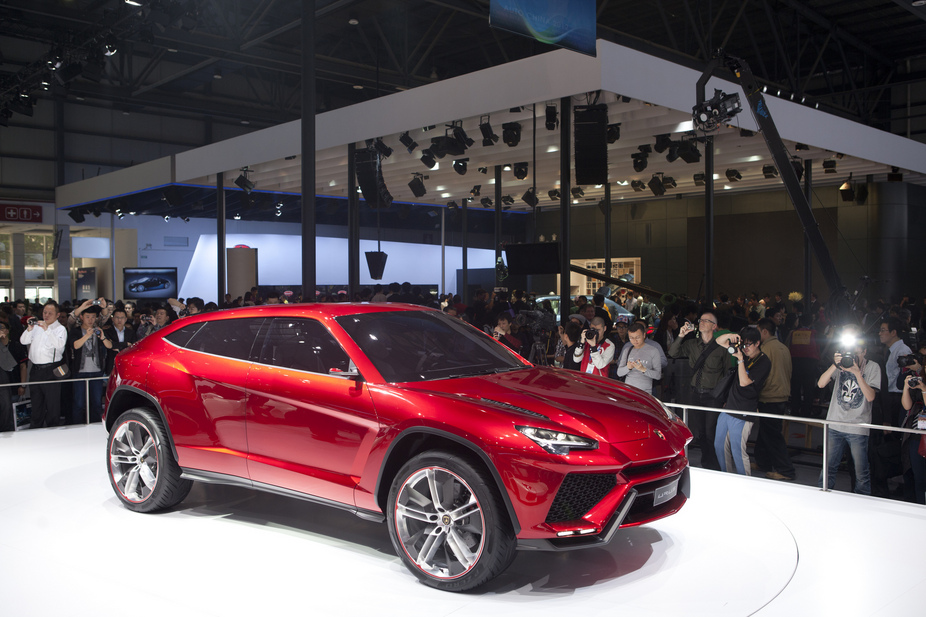 The Urus Concept was on display at the Beijing Motor Show