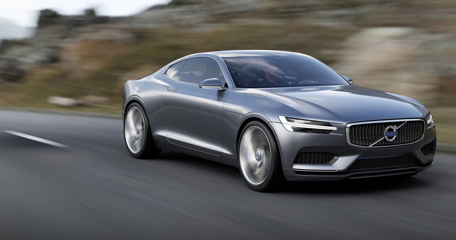 The Concept Coupe was meant to evoke the shape of the P1800 for a new era