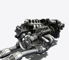 The deal means Aston Martin gets access to modern V8s